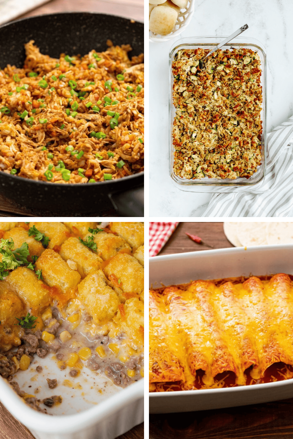Weekly Meal Plan #20 with five easy family dinner recipes for October